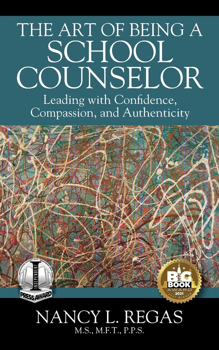 The Art of Being a School Counselor — book cover by Nancy L. Regas
